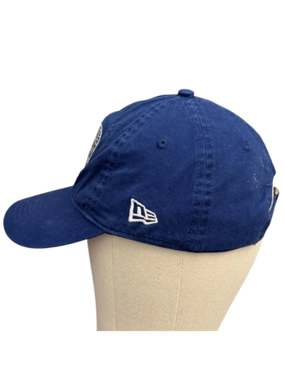 New Era Los Angeles Dodgers Girls Youth Blue Heart Logo Adjustable Hat